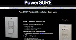 Desktop Screenshot of power-sure.com